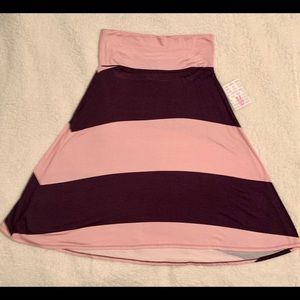 Medium Azure Knee Length Skirt